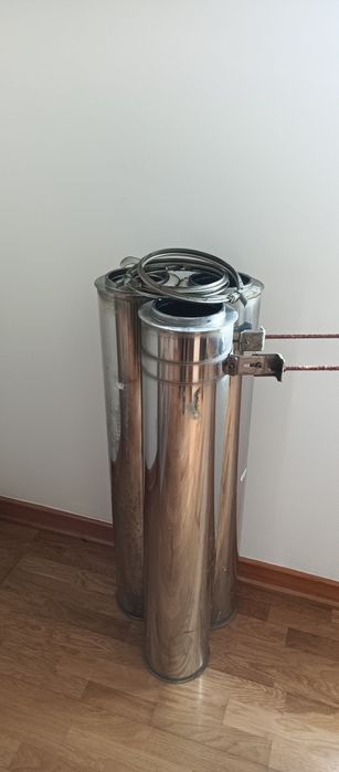 3 Tubos inox bom estado