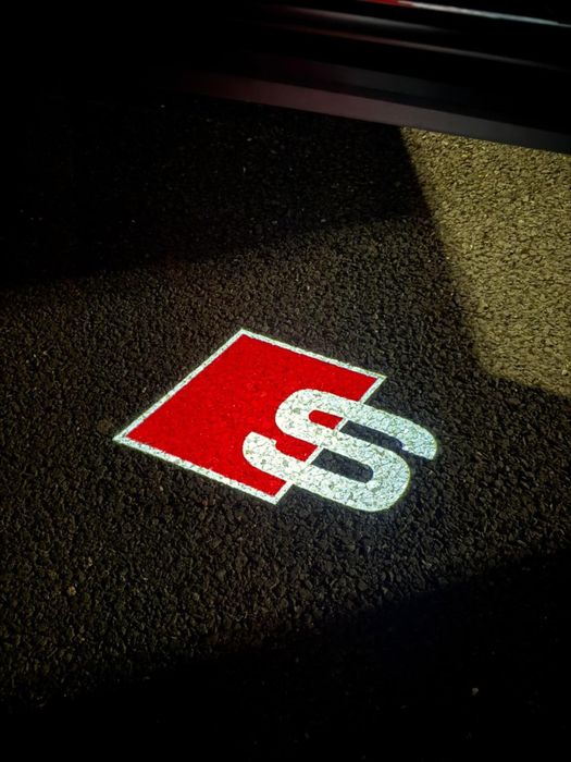 Проекция, LED подсветка дверей Audi, оригинал