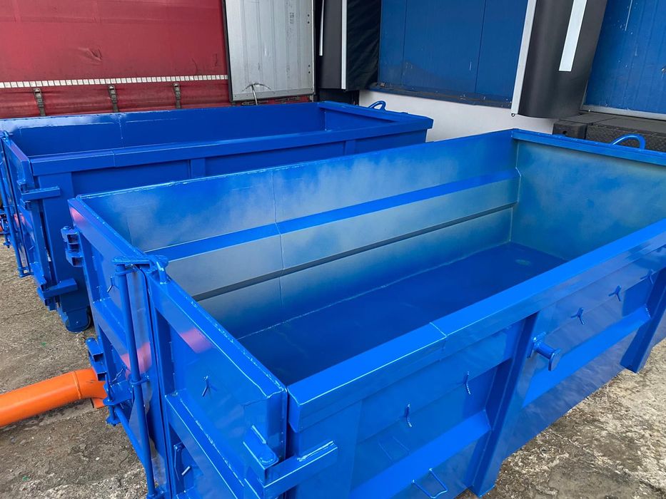 Kontener KP 7 otwarty 3 mm hakowo bramowy