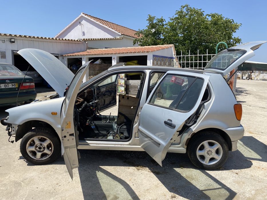 VW Polo 6N 1.4 8v 60 cv (motor, jantes + peças)