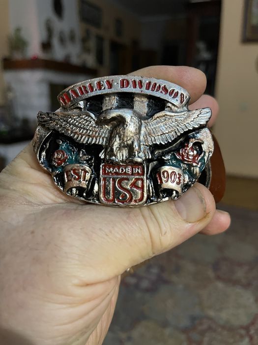 Пряжка бляха «Harley Davidson”