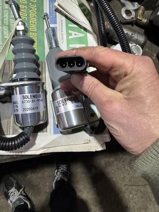 Соліноіди до спецтехніки