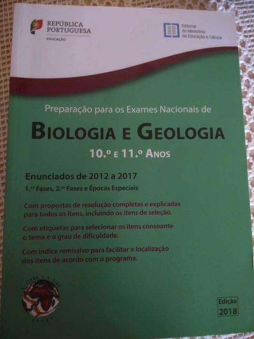 3 livros Biologia e geologia 10º e 11º ano