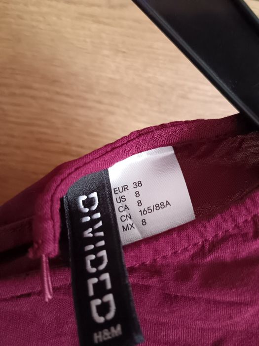 Sukienka bordowa