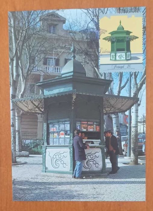 Postal Quiosques de Lisboa - Portugal