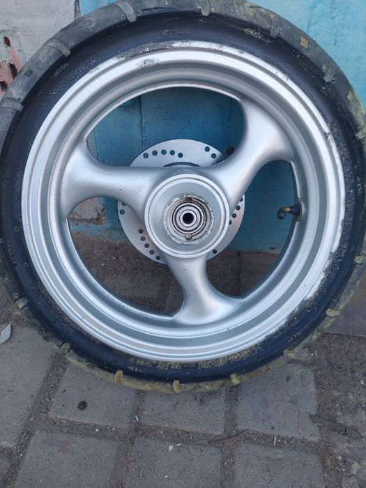 Мото обод легкосплавный. Р-13. Скутерский.