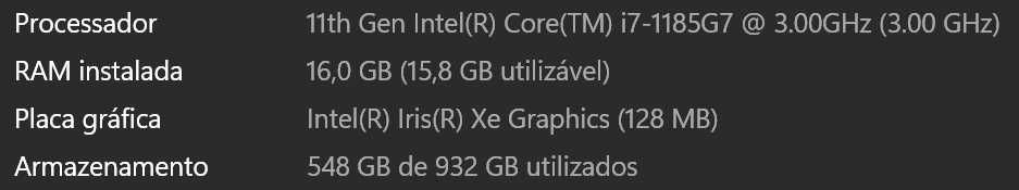 MS Surface Pro 8 de topo: Intel i7 / 16GB RAM / 1TB SSD + Teclado Signature + Slim Pen 2