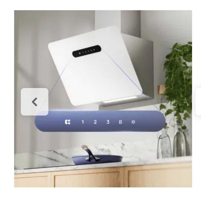 Exaustor novo, ainda na caixa