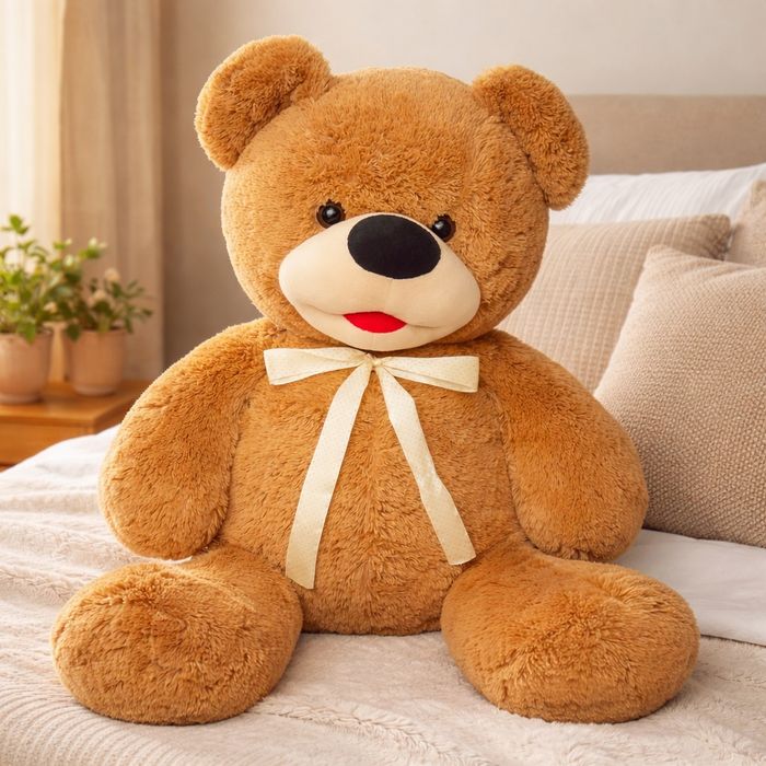 Величезний плюшевий ведмедик
