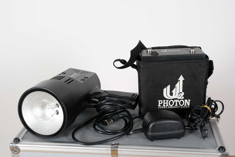 Iluminação portátil com bateria