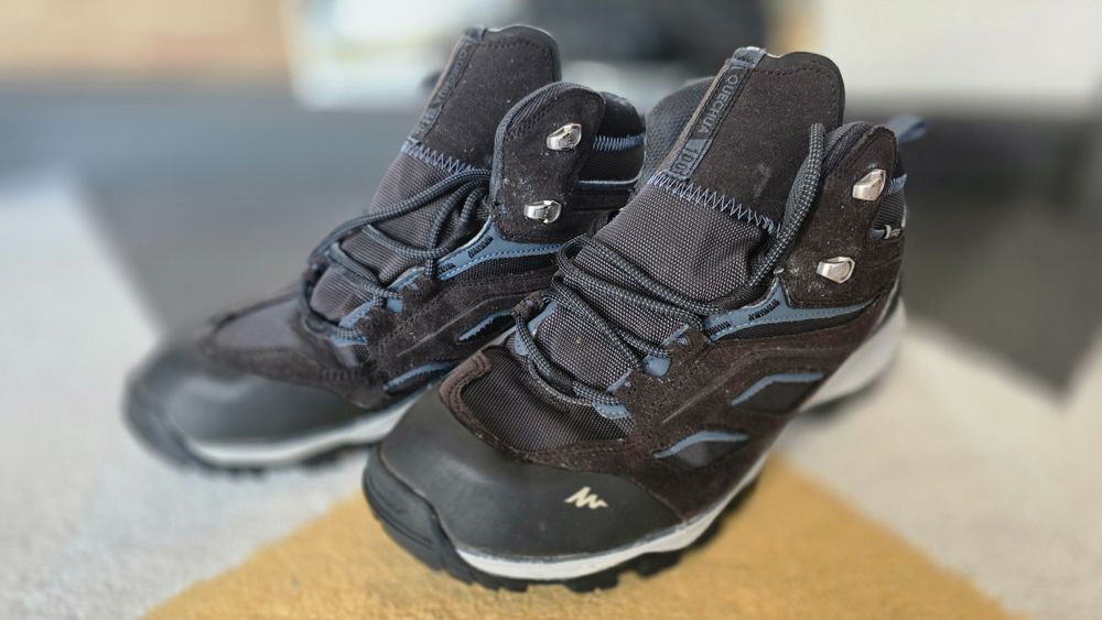 Buty trekkingowe Quechua 100 Decathlon r. 42 wyższe za kostkę – bdb stan