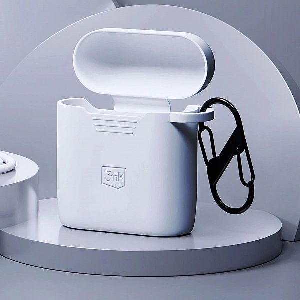 Etui 3mk Silicon AirPods Case na AirPods 2 - białe
