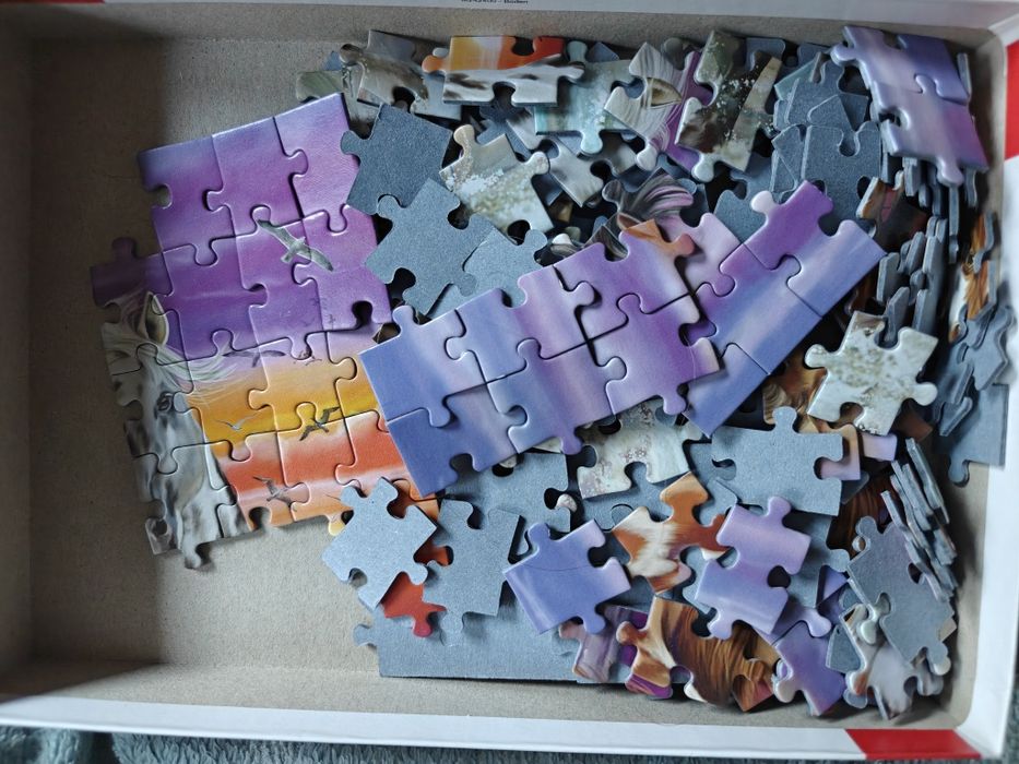 Puzzle 200 elementów Konie