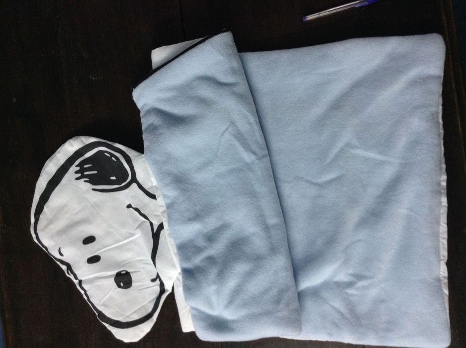 Saco cama snoopy para criança