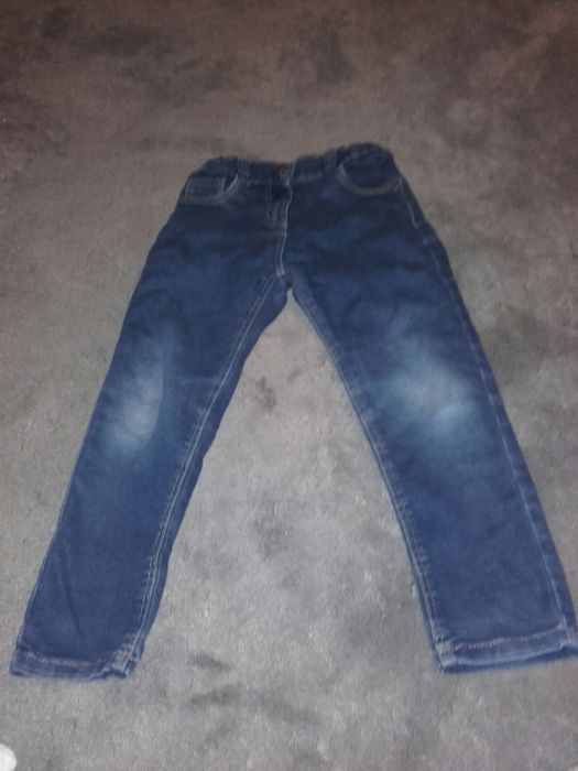 Jeansy r.116 cm.