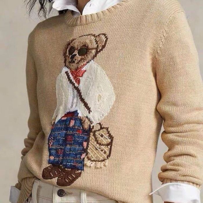 Sweter RL Miś! Bear New model! Premium od ręki! XS S M L