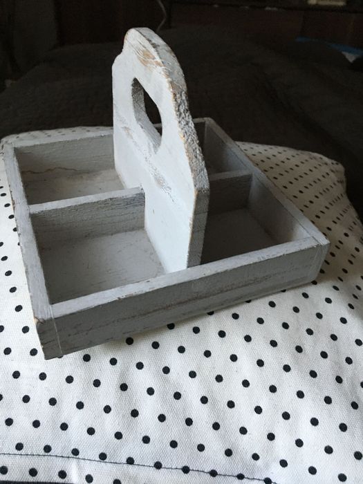 Drewniana taca filiżanka Zara (art deco, boho, home)