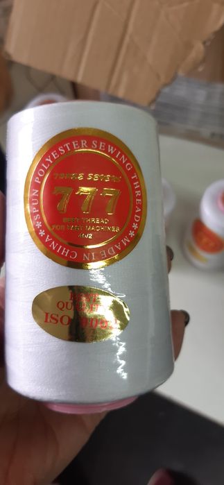 Нитки білі 777, 40/2