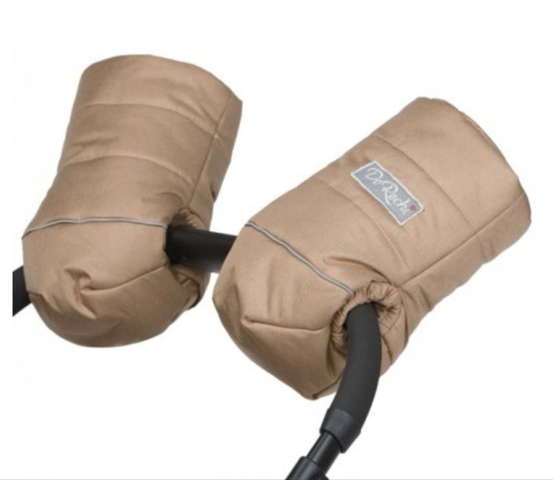 Муфта на коляску бежева ДоРечі, рукавички, рукавиці