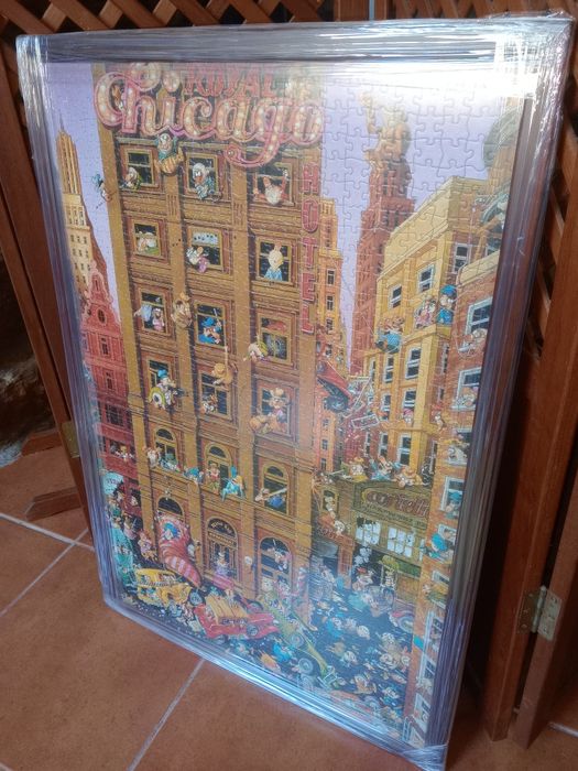 Quadro puzzle Mordillo