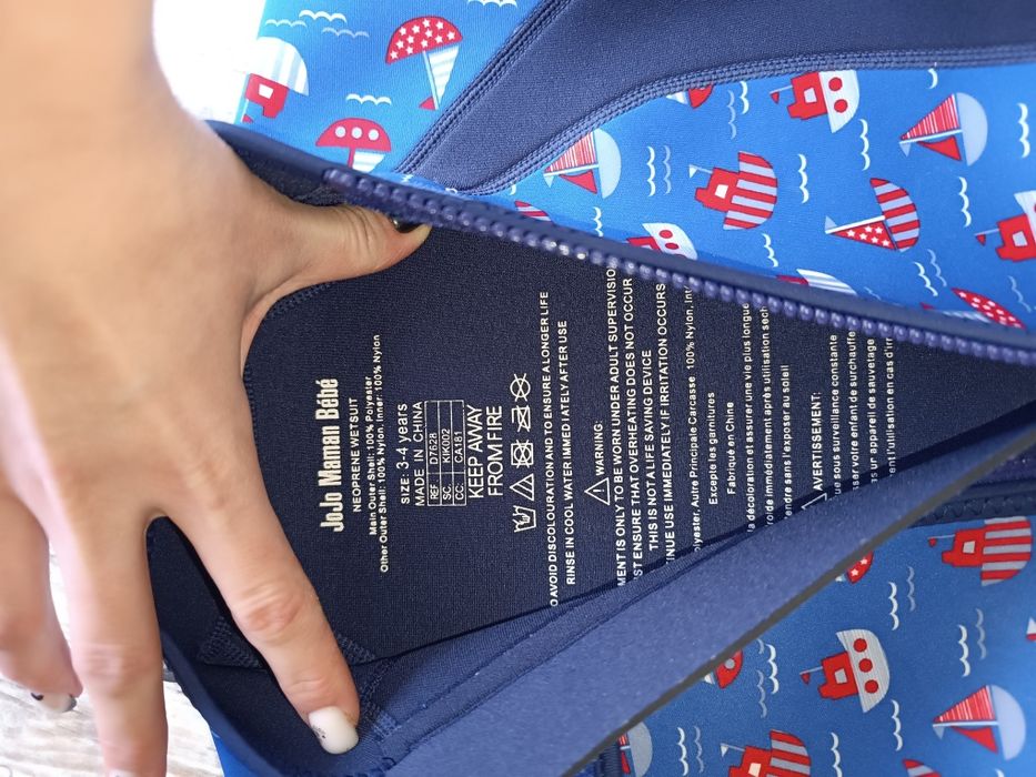 Гидрокостюм для плавание