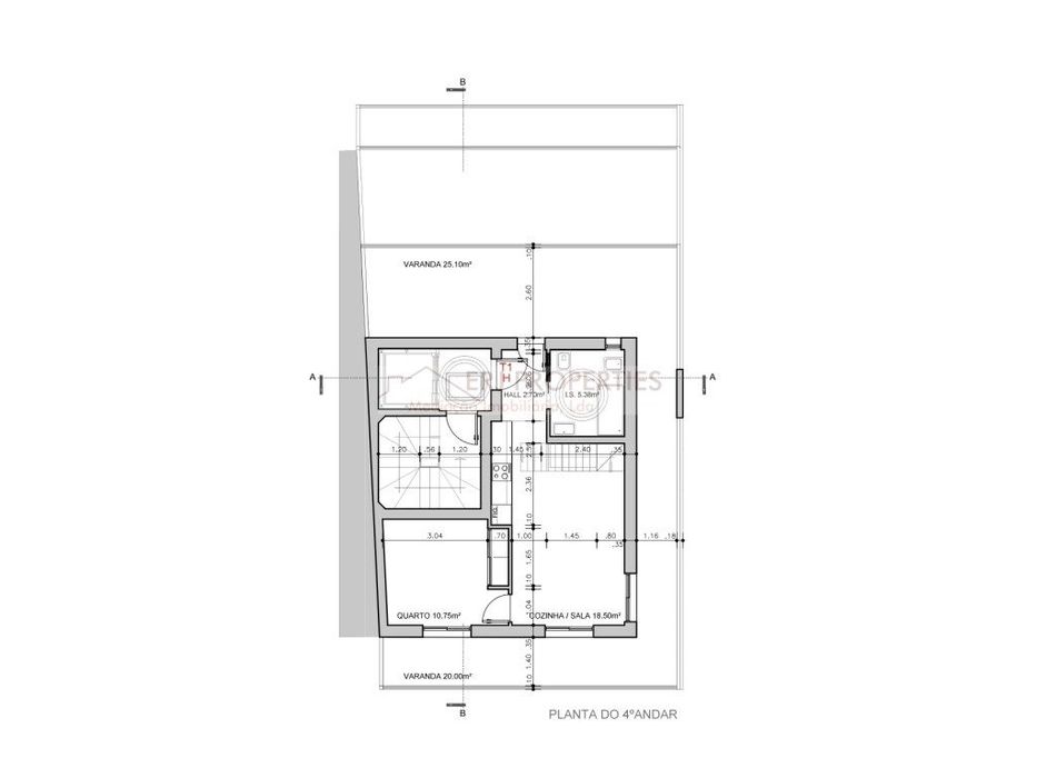 Excelente T1 + 2 a 100m da Praia de Monte Gordo