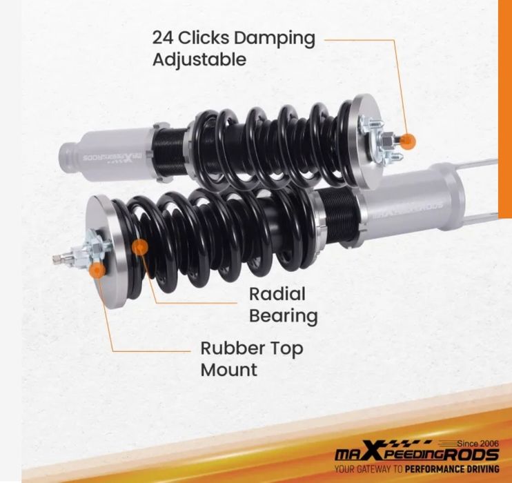 Coilovers Honda Civic / CRX 88-00 EE/EF/EG/EJ/EK/MB