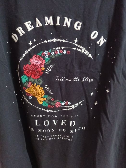 T-shirt preta - Springfield