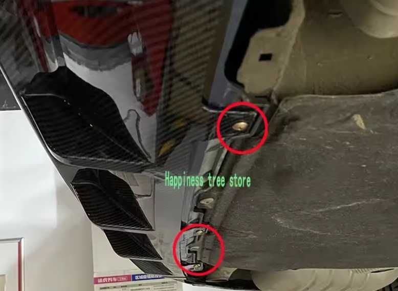 Dyfuzor zderzaka dokładka tył spoiler VW Arteon Passat B8 tuning
