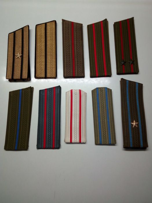 Погоны офицерские СССР новые