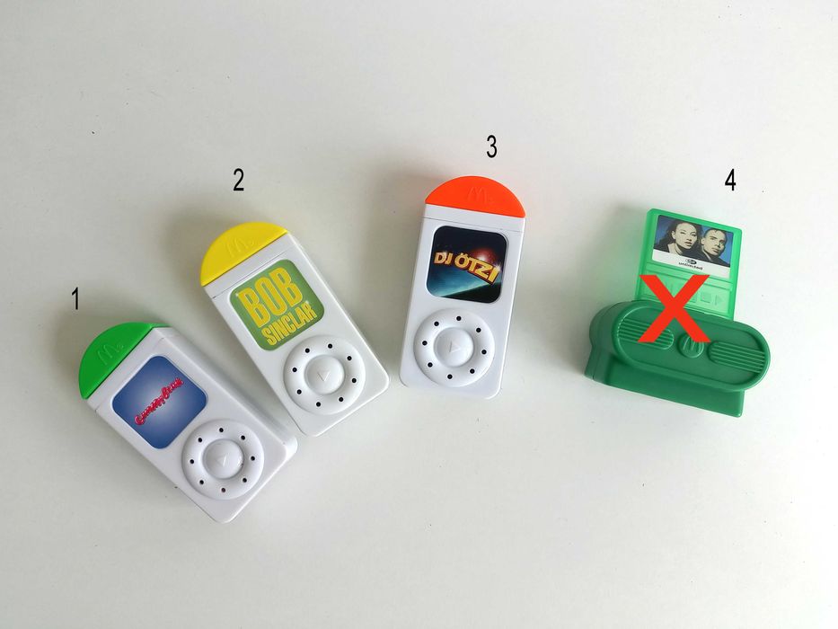 Happy Meal - bonecos de coleção McDonald's