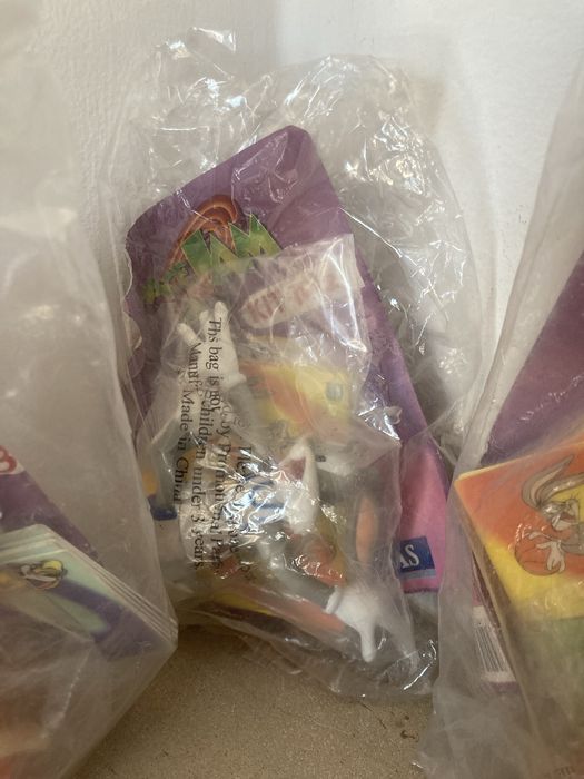 Space Jam Looney Tunes Warner Bros Conjuto selado de coleção de 1996