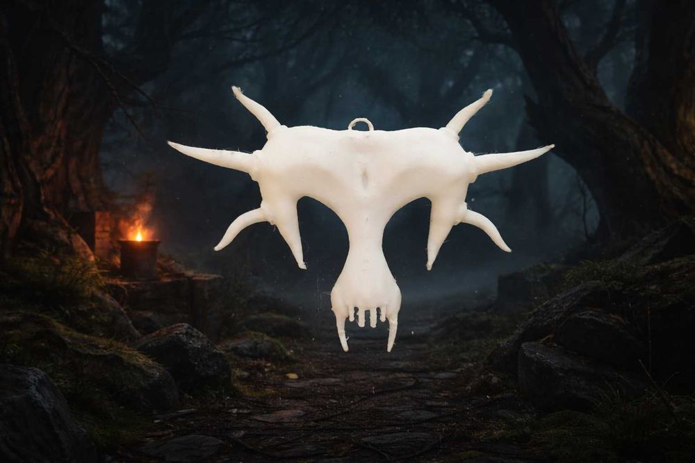 Gothic Śniący brelok wisiorek amulet