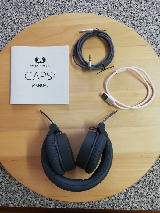 Auscultadores Fresh N Rebel Caps 2 

Comprados na Rádio Popular em F