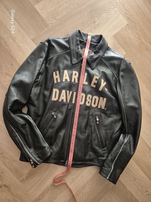 Harley Davidson oryginalna Skórzana kurtka Kolekcjonerska 100 TH Anniversary  roz L