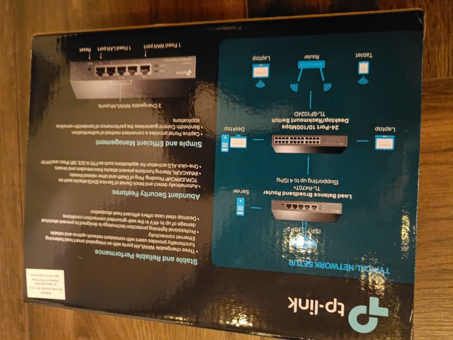 Router TP-LINK TL-R470T+
