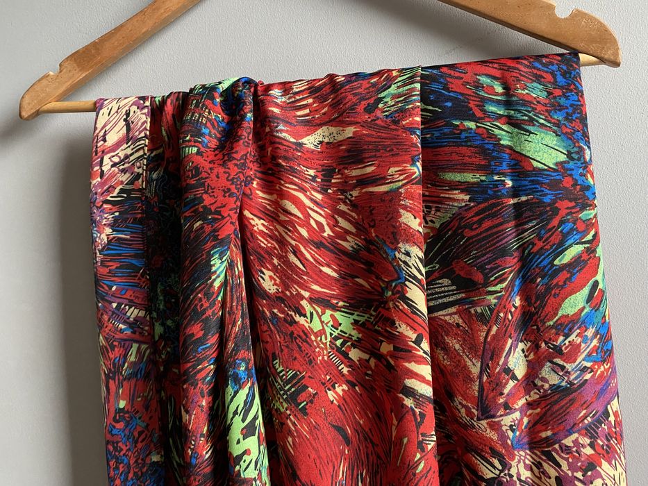 Szal wielokolorowy duży