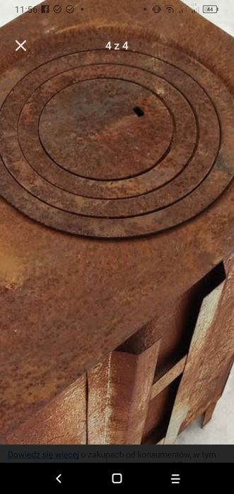 Piecyk koza używany wyczyszczony