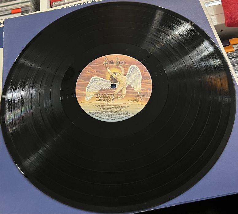 Jimmy Page - Death Wish 2 Soundtrack (Winyl, Canada, NM, 1982, LP)