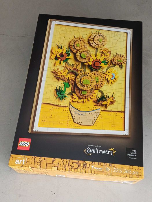 31215 LEGO Art Vincent van Gogh Girassóis *NOVO