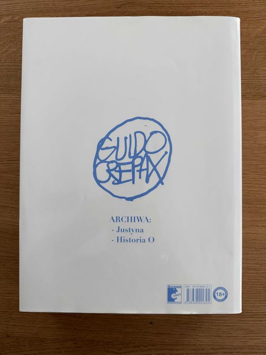 Guido Crepax Archiwa tom 1 okładka limitowana Scream Comics