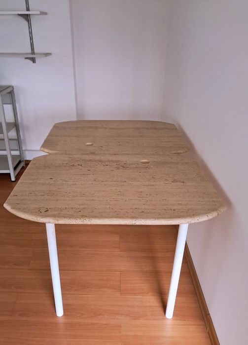 Mesa 2 Postos Tampo Mármore