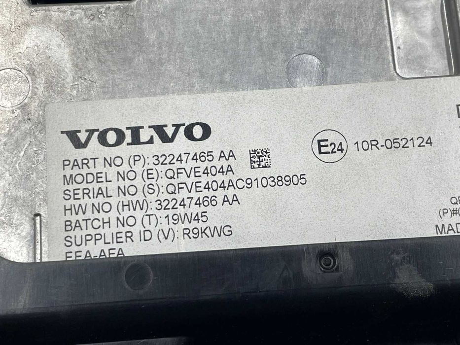 Ecrã/ Display Volvo V60 (2019)