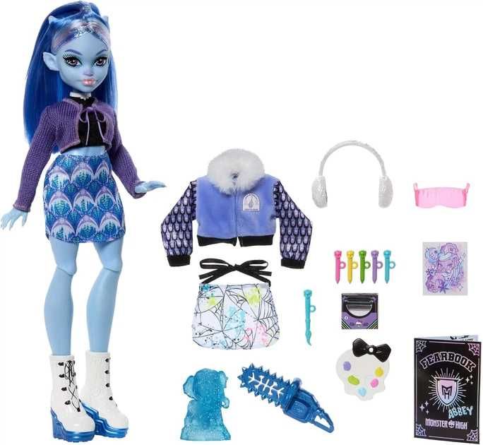 Monster High Книга страху Fearbook Abbey Bominable Mattel