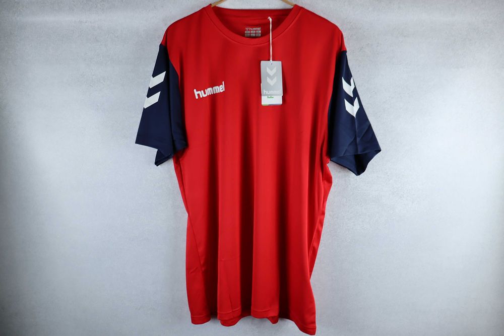 Hummel core hybrid match jersey nowa męska koszulka sportowa treningowa piłkarska t-shirt XL