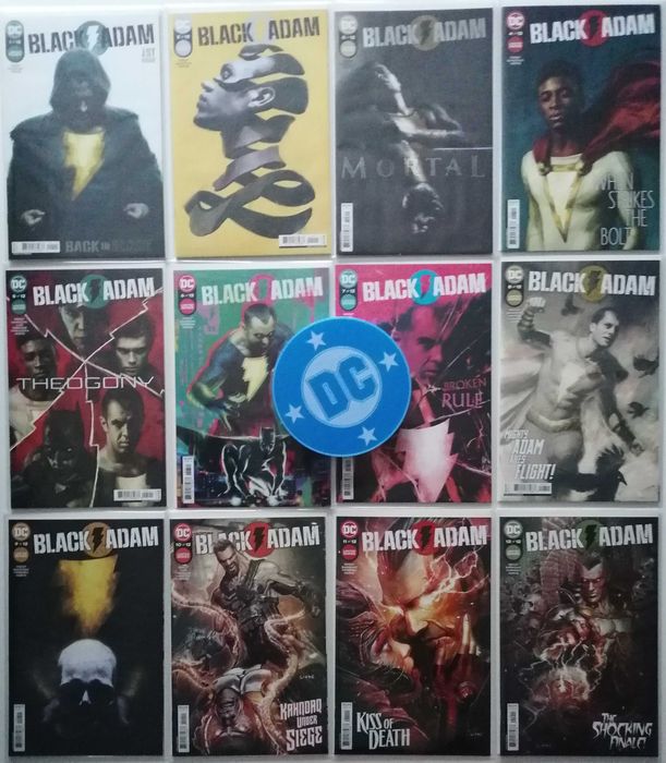 Black Adam #1 - #12 Maxi Series DC Comics komplet 2022 - 2023