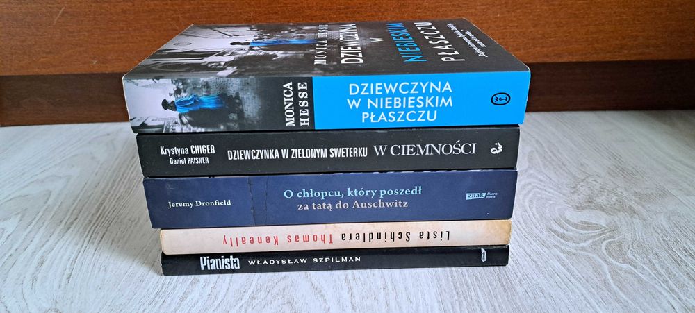 Keneally Lista Schindlera Szpilman Pianista Dronfield O chłopcu Hesse