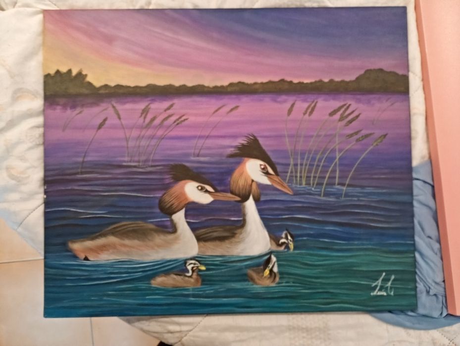Pinturas em acrilico sobre tela