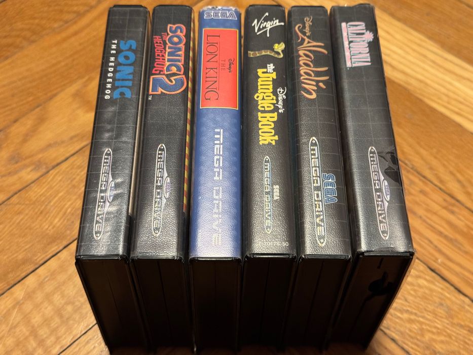 Zestaw gier, Sega Mega Drive