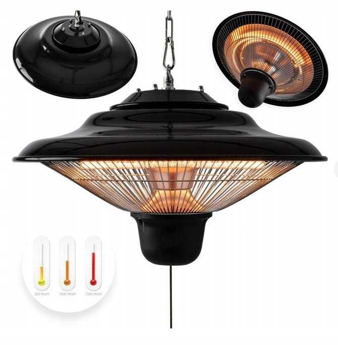 Promiennik grzejnik tarasowy 1500W z pilotem 24h